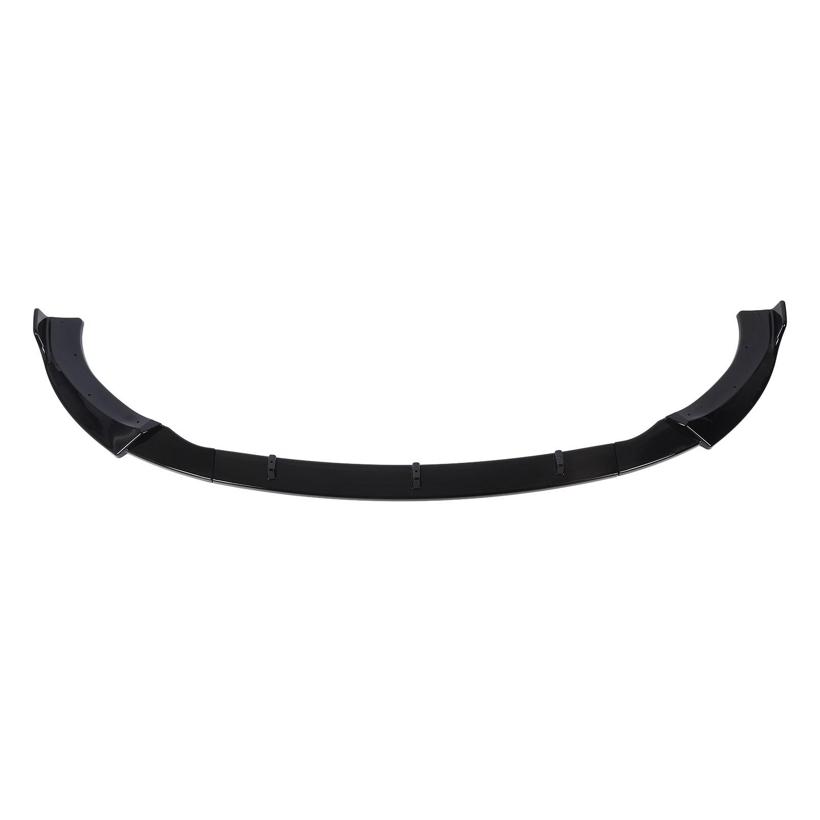 

3 Parts Front Bumper Lip Spoiler Racing Look Enhanced Seamless Fit for -Class C257 -Line Facelift 2022+
