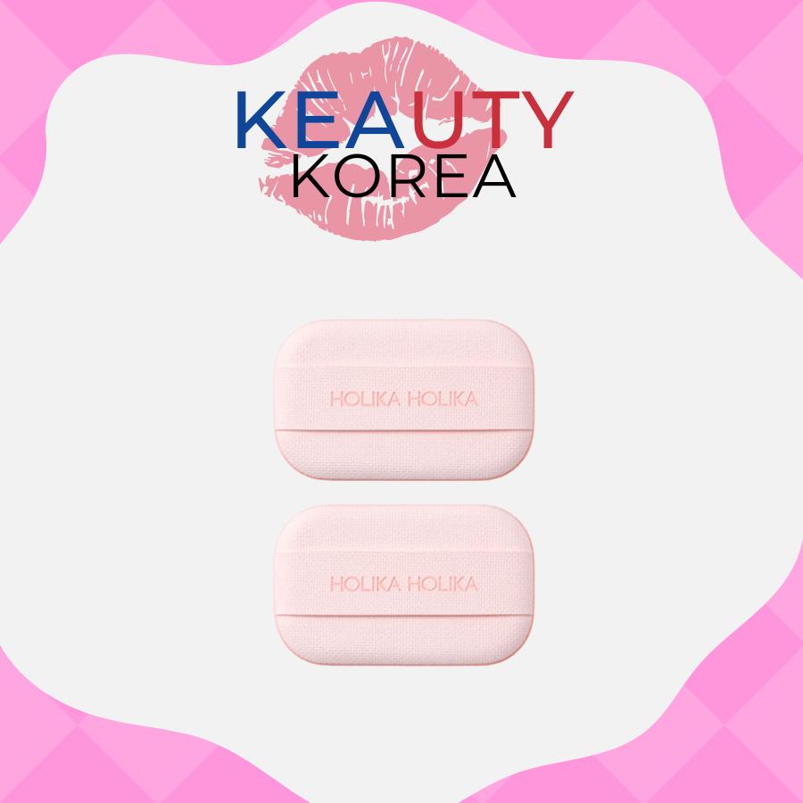 Holika Holika Tinted Milk Cream Blush 2P Puff Set