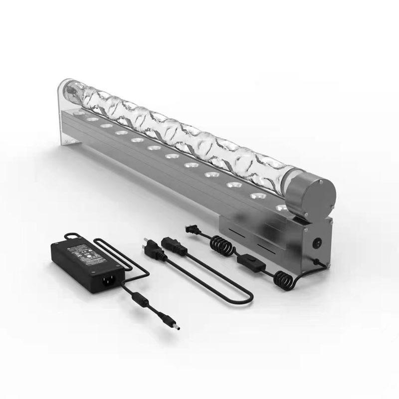 3D Dynamic Water Ripple Wall Washer Light - Waterproof Outdoor/Indoor Decor for Restaurants, KTVs, Courtyards, and Parks