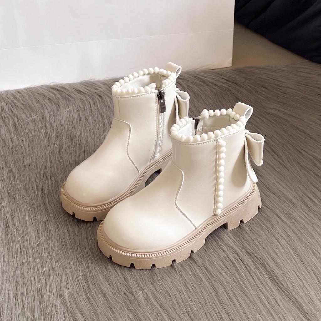 Mädchen Martin Boots im Prinzessinnenstil - Weiche Sohle, Samtfutter, Herbst/Winter 2025