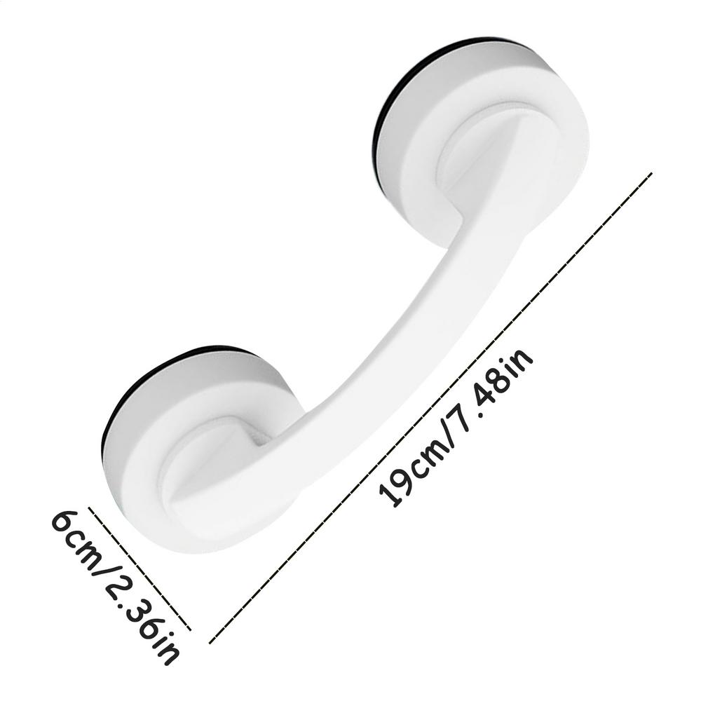 Suction Cup Handle Glass Door And Window Handles Removable Wall Handrail No Drilling Push Pull Helper Strong Vacuum Grab Puller