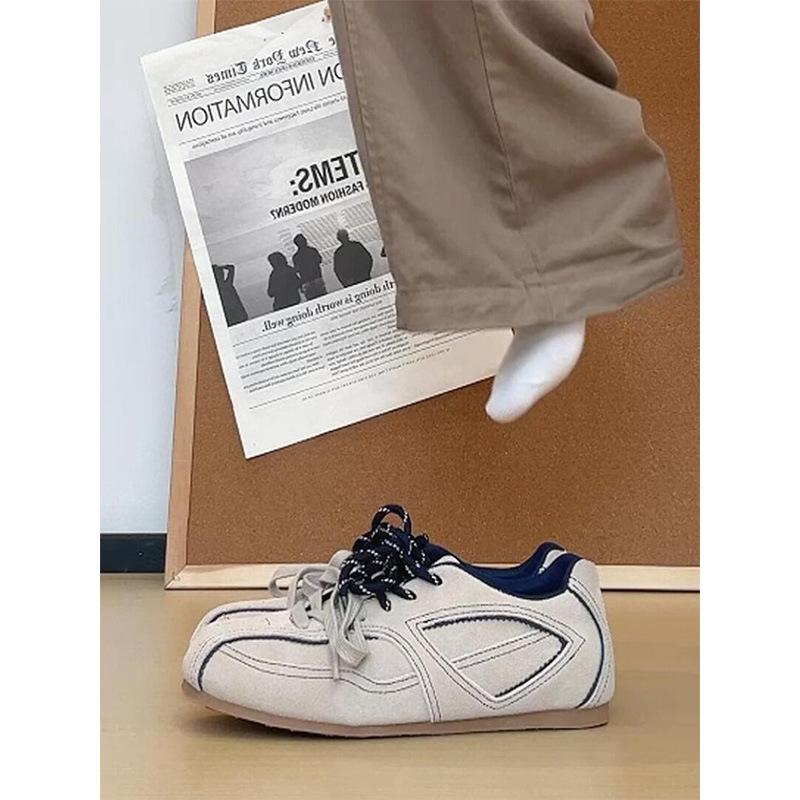 

Korean retro niche German training shoes women s ins tide 2025 spring and autumn new flat-bottomed casual versatile sports Forrest Gump shoes 40