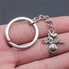 I Love Tags Keychains Findings For Diy Metal Craft Key Chain Accessories