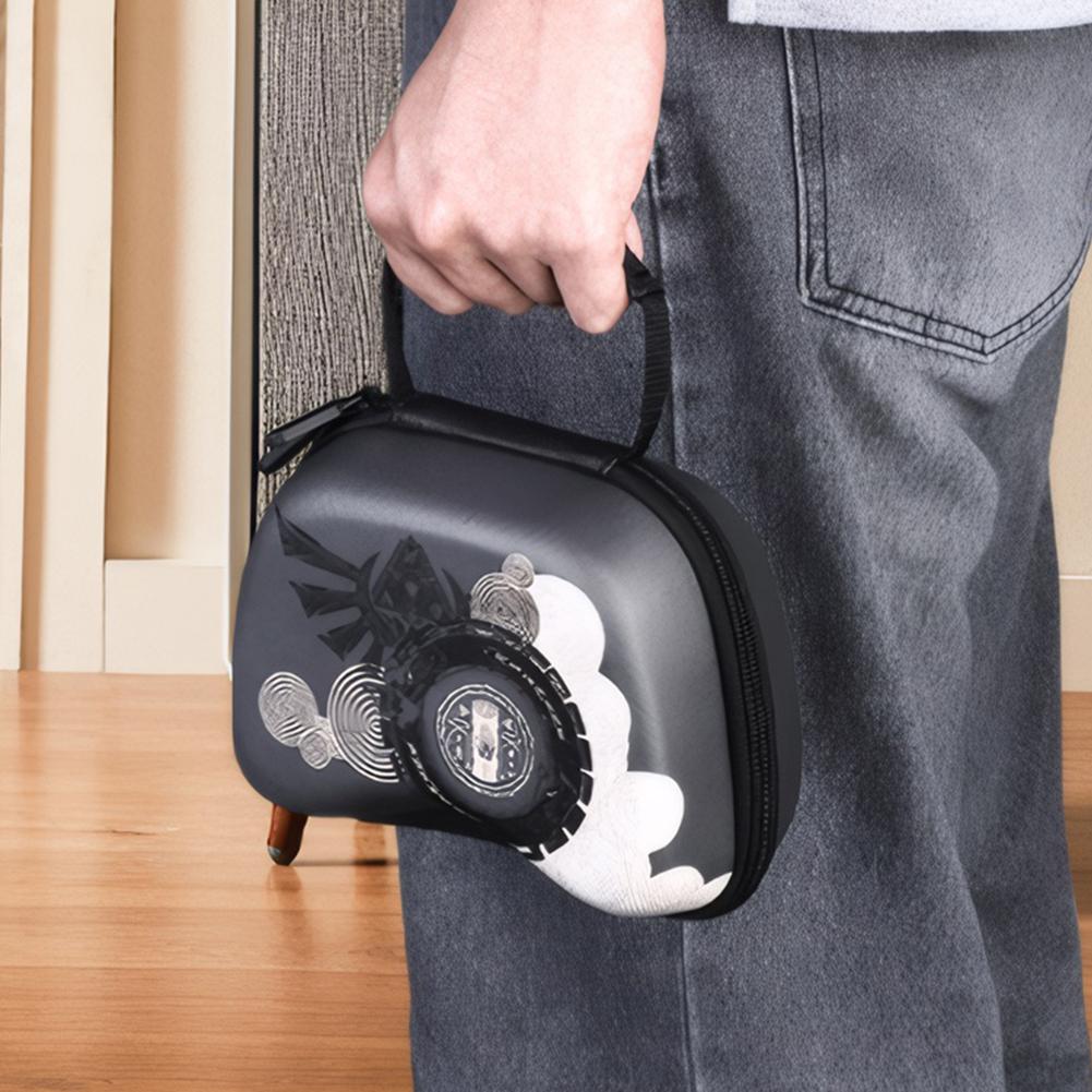 EVA Carrying Case for Switch Pro Storage Handle Bag Shockproof Protective Case for NS Switch Pro/PS4 PS5/XBox One/GAMESIR G7