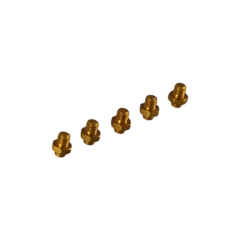 Bike Anti Slide Screw Aluminum Zinc Zinc Alloy CNC Pedal Screws Bicycle Pedal Bolts Anti-Skid Nail Fixed Stud