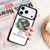 I love Volleyball Phone Case For IPhone 17 16e 15 14 13 12 11 Pro Max Air Mini Soft Protective Cover