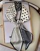 New Spring and Autumn Thin and Narrow Small Long Silk Scarf Women's Summer Decoration Shirt Suit Scarf Headband Streamer Ribbon Wholesale
