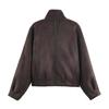 New Women's European and American Style Autumn/winter Cross-border Cross-border Versatile Series Double-sided Long-sleeve Jackets