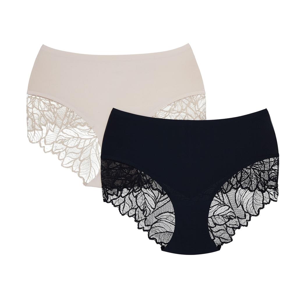 Pansy High Waist Briefs (Two Pack)
