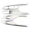 For Hyundai Encino Kona Kauai 2017 - 2025 LHD Window Lift Button Panel Cover Door Armrest Sticker 4Pcs Decoration Accessories