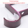 Ceiling Mount Curtain Bracket Double Rod Aluminum Alloy for Up to 0.69" Rod