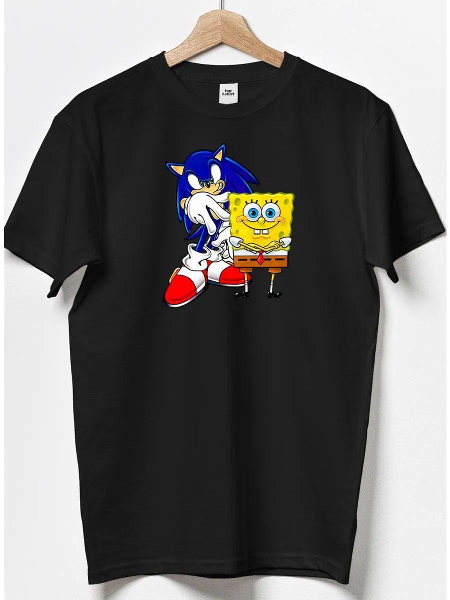 SpongeBob print T-shirt L