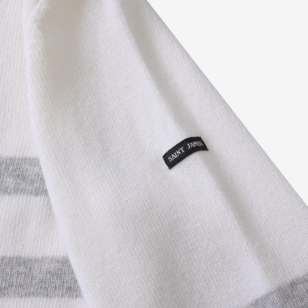 SAINT JAMES Lugano - Blanc Dhiver/Gris Asjf2534313-0Lj
