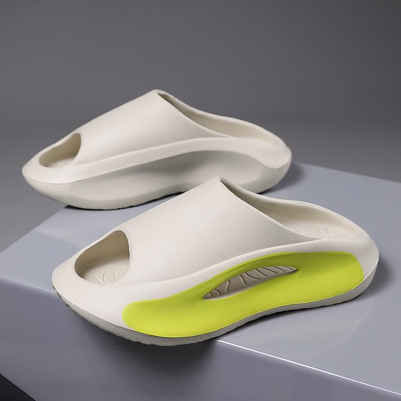 Letnie Klapki na Grubej Podeszwie Męskie Damskie EVA Miękka Podeszwa Domowe Kapcie Sandały Lekkie Buty Plażowe Męskie Kapcie Japonki