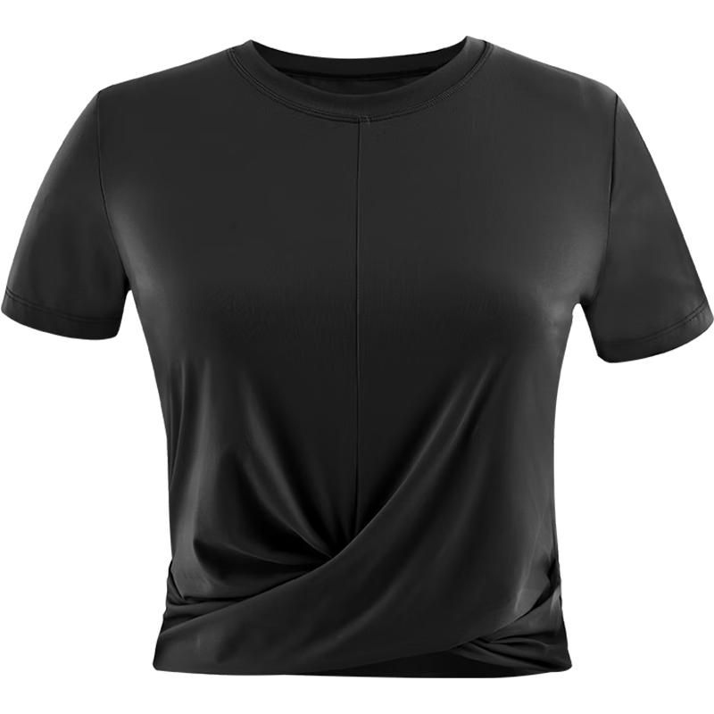 CAMEL Women s Ice-Feel Crop Top Running & Fitness Short Sleeve T-Shirt M