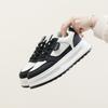 Muffin Platform White Shoes Girls Winter New Velvet Comfortable Sports Casual Versatile Heightening Board Shoes XY788