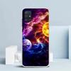 Earth Stars Space Soft Cover for Samsung Galaxy A12 A22 A32 A52 A72 A02S Phone Case Note 20 Ultra 10 S10 Plus A51 A71 A50S A20S