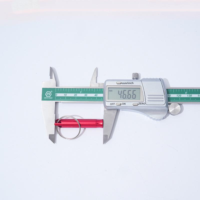 Multifunctional Outdoor & Pet Training Survival Whistle Keyring
