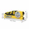 Vertical Horizontal Infrared tape measure 4IN1 Measuring Tape Digital Laser Tape Measure  Home Use