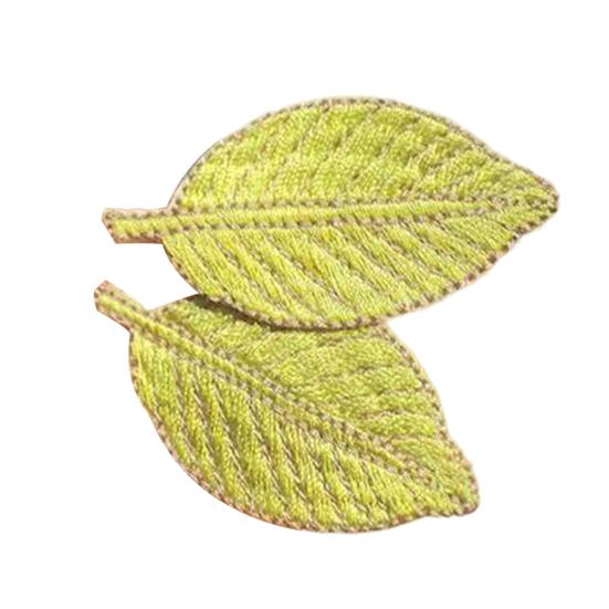 

2 шт. Заколки для волос для девочек, дизайн с листьями, легкие зажимы для волос, заколки для челки, затылка, инструмент для фиксации волос, аксессуары для волос светло-зеленый