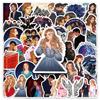 50 Creative Stickers Personalized Cartoon Decorative Mobile Phone Case Stickers