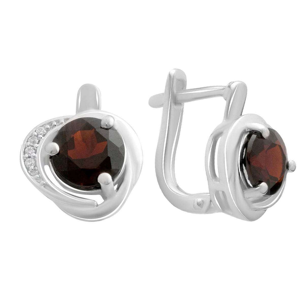

Серебряные серьги с натуральным гранатом 2.939ct (2182054)