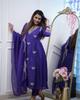 Women Designer Chanderi Suit Salwar Kameez Kurta Pant Dupatta Set Indian Pakistani Top Tunic