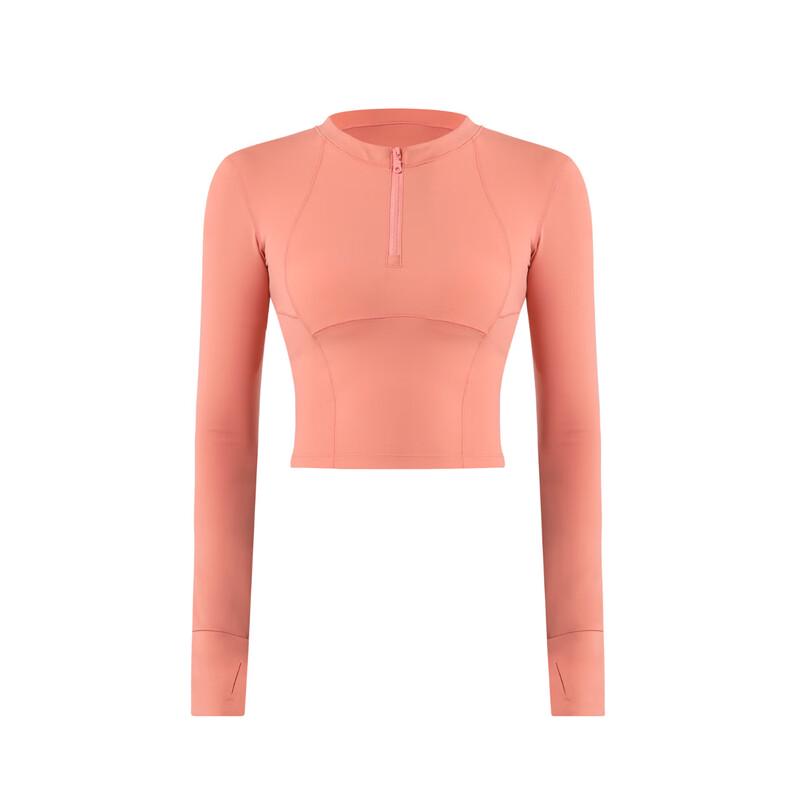 Women's Half-Zip Long Sleeve Yoga Top