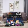 Travel 99 Nights In The Forest Game Bedding Throws  Flannel Bedspread For Living Room Fashion Sofa Bed Cover