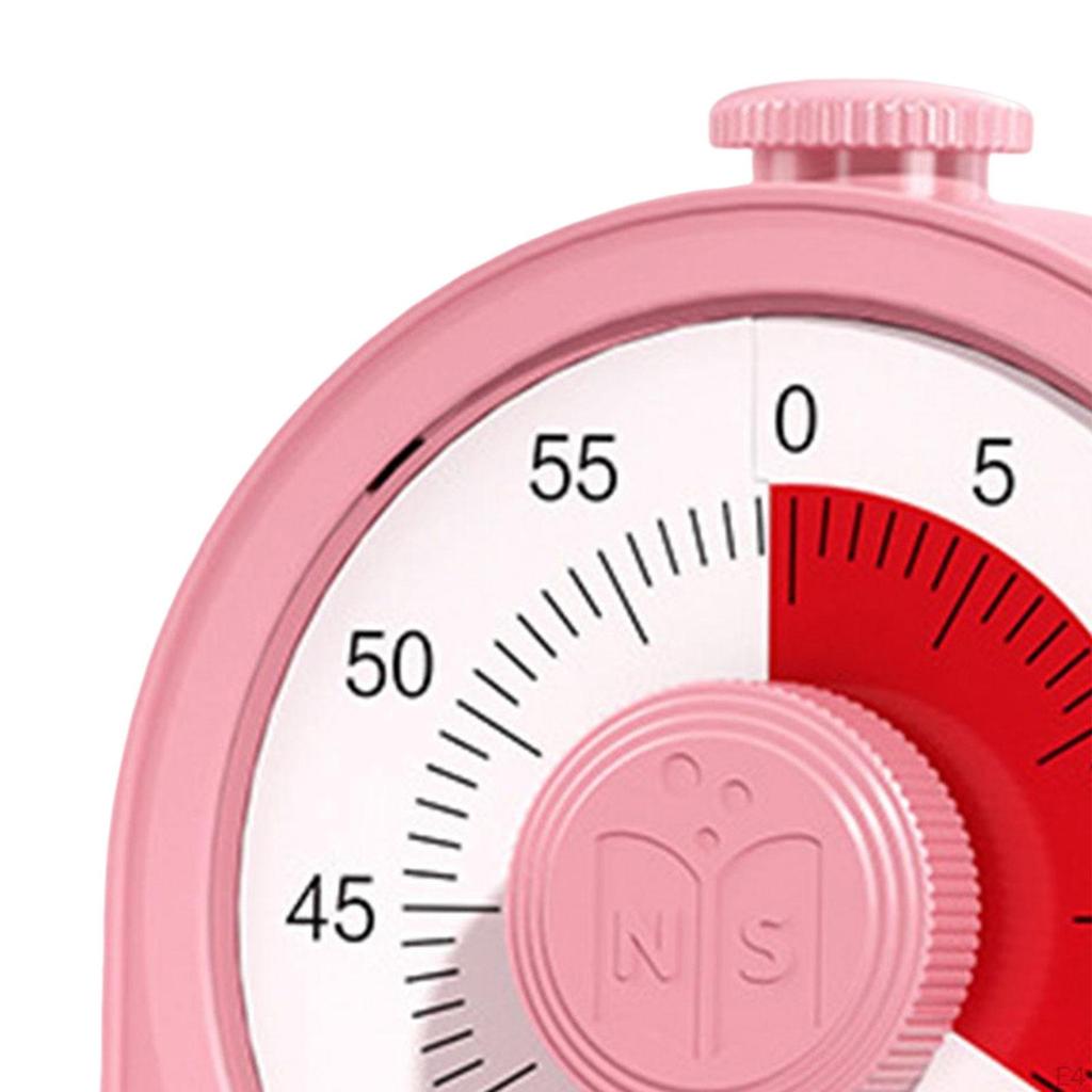 Visual Timer Silent Countdown Clock 1 Button Cycle for Kids Student Work