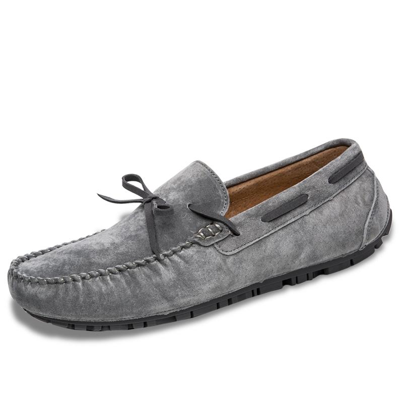 

Носимая Мода Мужские Мокасины Пенни Мужские Лоферы Высококачественная Замшевая Обувь Мужские Слипоны Плоская Подошва Gommino Туфли для Вождения 2025 39