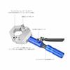 Hose Crimping Pliers, Hydraulic Clamp, AC Hose Crimping Tool, Integrated, 8T, Seven Dies, Storage Case Included, Automotive Repair