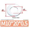 Extra Large Galvanized Metal Flat Washers - Sizes M1.6 to M14