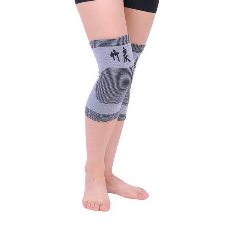 Univerzální elastický chránič kolenních chráničů Podpora podzimních a zimních chráničů kolen Ochrana před nachlazením Bambusový uhlíkový chránič kolen(2ks)