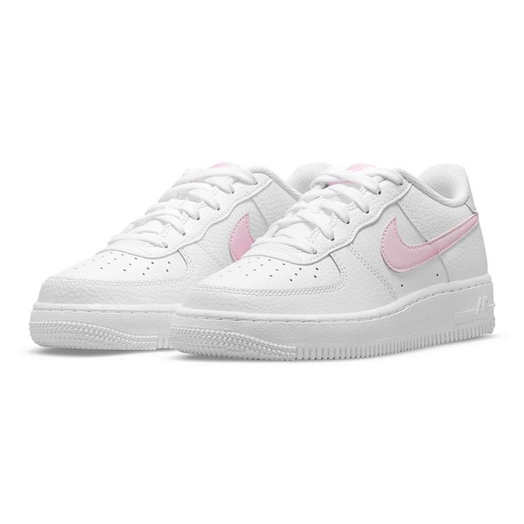 Nike Air Force 1 GS White Pink Foam Kids Sneakers CT3839-103