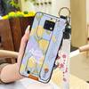 Phone Holder Wristband Phone Case For Oukitel WP6 Oil Painting Soft case Fashion Design Protective Kickstand Anti-knock