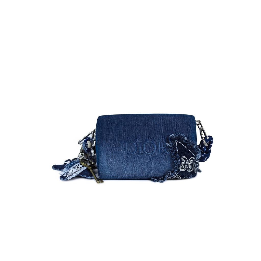 Handmade DIY Dior-inspired Remake Makeup Bag