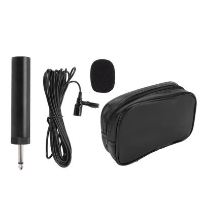 Wired Lavalier Microphone Noise Canceling Omnidirectional Condenser Lapel Mic with 3.5mm 6.5mm Jack