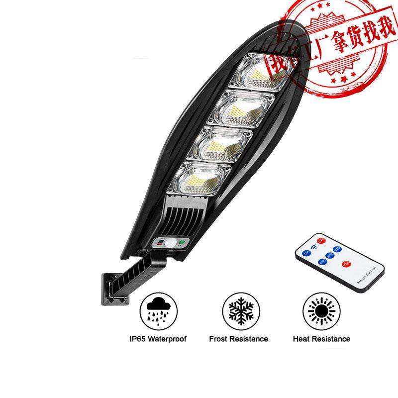 1 BALENÍ 3000W venkovní solární LED lampa 4 režimy Vodotěsná solární lampa s pohybovým senzorem, solární zahradní lampa, indukční pouliční lampa Venkovní osvětlení