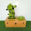 Aluminium Telescopic Alidade Survey & Level Theodolite Transit with Wooden Box