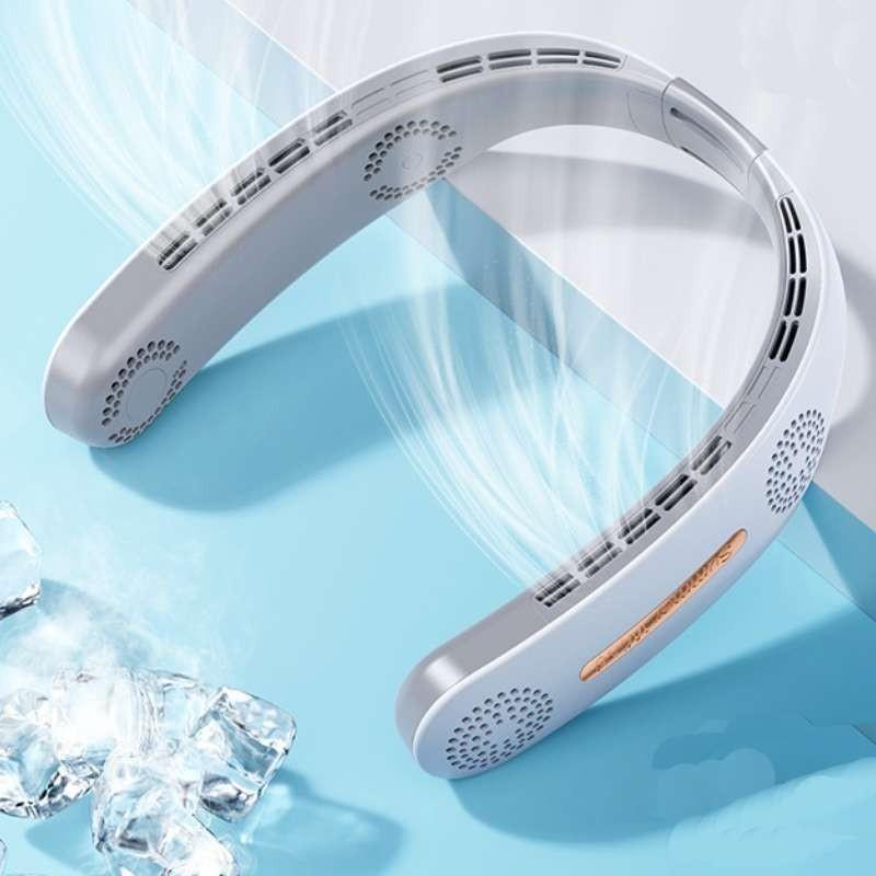 

Bladeless Hanging Neck Fan Quiet Portable Foldable Mini Fan 7000mah