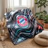 Bayern Munich Theme Blanket Soft Flannel Blanket Plush Throw Blanket Cozy Sofa Bed Blanket for Home Decor