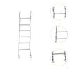 Bird Ladder Bridge Cage Accessories Parrot Playstand Climbing for Bluebirds