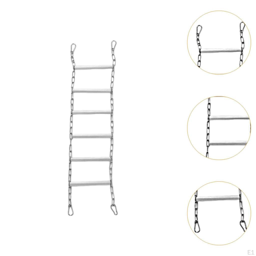Bird Ladder Bridge Cage Accessories Parrot Playstand Climbing for Bluebirds
