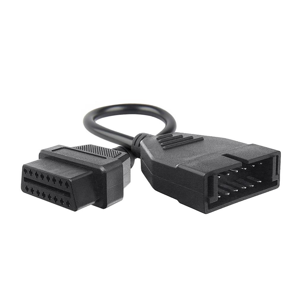 Universal Car Diagnostic Cable 12pin To OBD1/OBD2 Interface Converter Cable Reliable Solution for Car Repair Durable