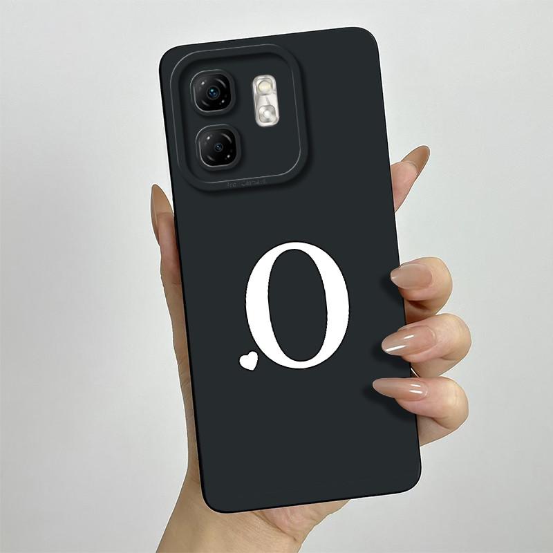 For Infinix Smart 9 Case Infinix Hot 50i Phone Cases X6532 X6531 X6531B Cute Letters Soft Silicone Back Cover Fundas Coque Shell