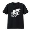 THE BLOOD BROTHERS Scratch Face Hardcore Post Band Print T Shirt for Men Vintage Washed Top For Everyday Wear Stretched
