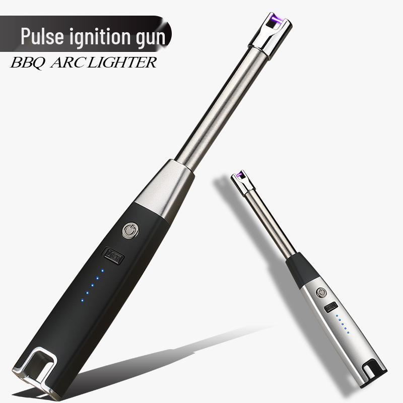 JL879 Rechargeable Windproof Arc Lighter for Kitchen and Gas Stove
