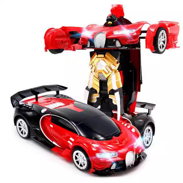 1:12 Remote Control Gesture Sensing Transforming Car Toy - 677 Transforming Robot