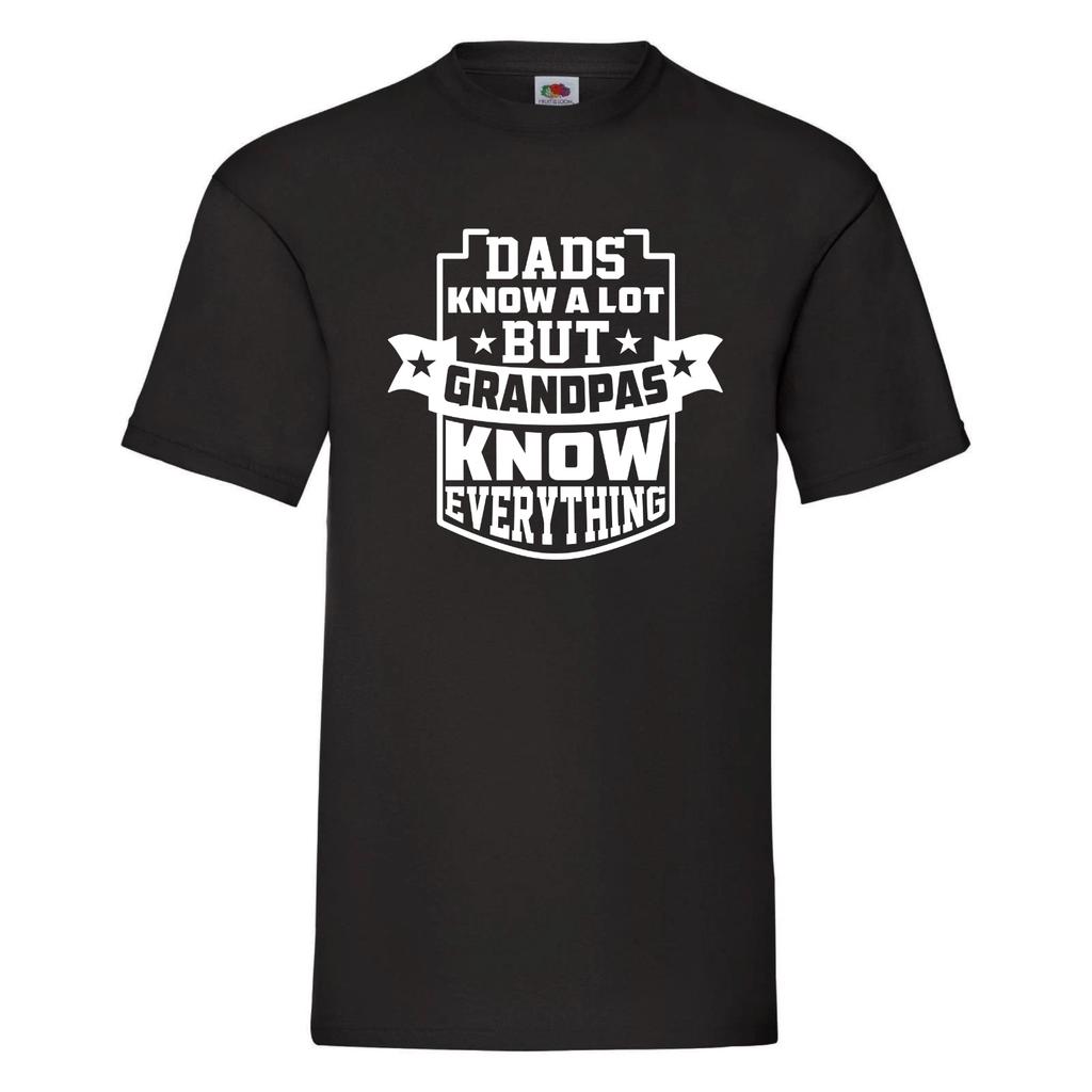 Grandpas know everything t-Shirt, grandad tShirt, gift for grandpa